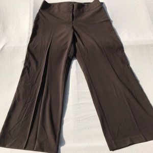 Macy’s Style & Co Wide Leg Brown Dress Pants